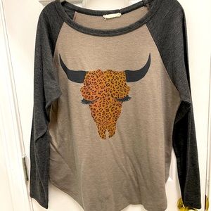 Phil Love Bull Head long Sleeve T-shirt